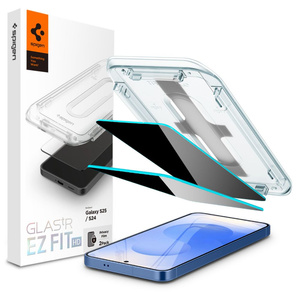 ПРИВАТНЕ СКЛО SPIGEN GLAS.TR "EZ FIT" HD 2-PACK GALAXY S24 / S25 PRIVACY