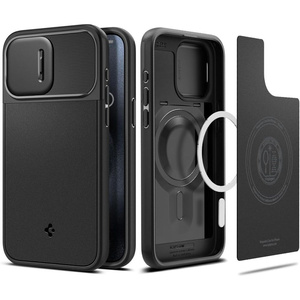 Корпус Spigen Optik Armor Mag MagSafe iPhone 15 Pro Black