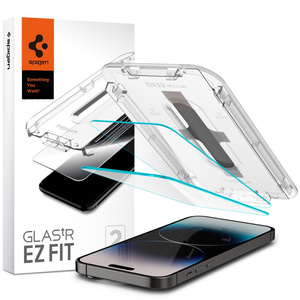 Szkło hartowane Spigen GLAS.TR "EZ FIT" 2УП IPhone 14 PRO CLEAR