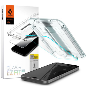 Загартоване скло Spigen Glas.tr "ez Fit" iPhone 15 Plus Clear