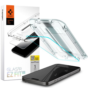 Tempered Glass Spigen Glas.tr "ez Fit" iPhone 15 Pro Klar