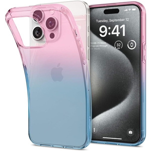 Etui Spigen Liquid Crystal iPhone 15 Pro Gradation Pink Case