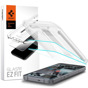 Загартоване скло Spigen GLAS.TR "EZ FIT" 2-ПАКЕТ НІЧОГО ТЕЛЕФОН 3 ЧИСТИЙ