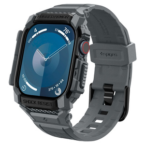 Корпус Spigen Rugged Armor Apple Watch "PRO" 10 (46 ММ) ТЕМНО-СІРИЙ