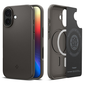 Корпус Spigen IPhone 17 Thin Fit Mag MagSafe GUNMETAL