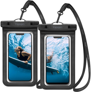 Etui Spigen A601 УНІВЕРСАЛЬНИЙ ВОДОНЕПРОНИКНИЙ Case 2ШТ ЧОРНИЙ