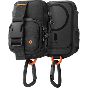 Spigen POCHETTE À FERMETURE ÉCLAIR MagSafe NOIR