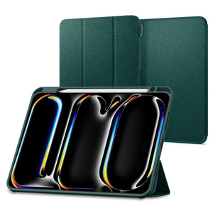 ETUI SPIGEN URBAN FIT IPAD PRO 11 5 / 2024 MIDNIGHT GREEN